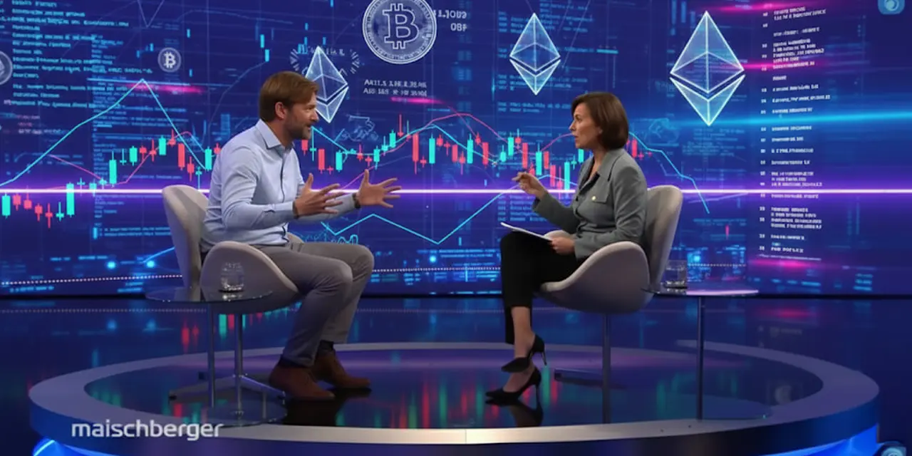 Ein Lkw steht an der kanadisch-amerikanischen Grenze